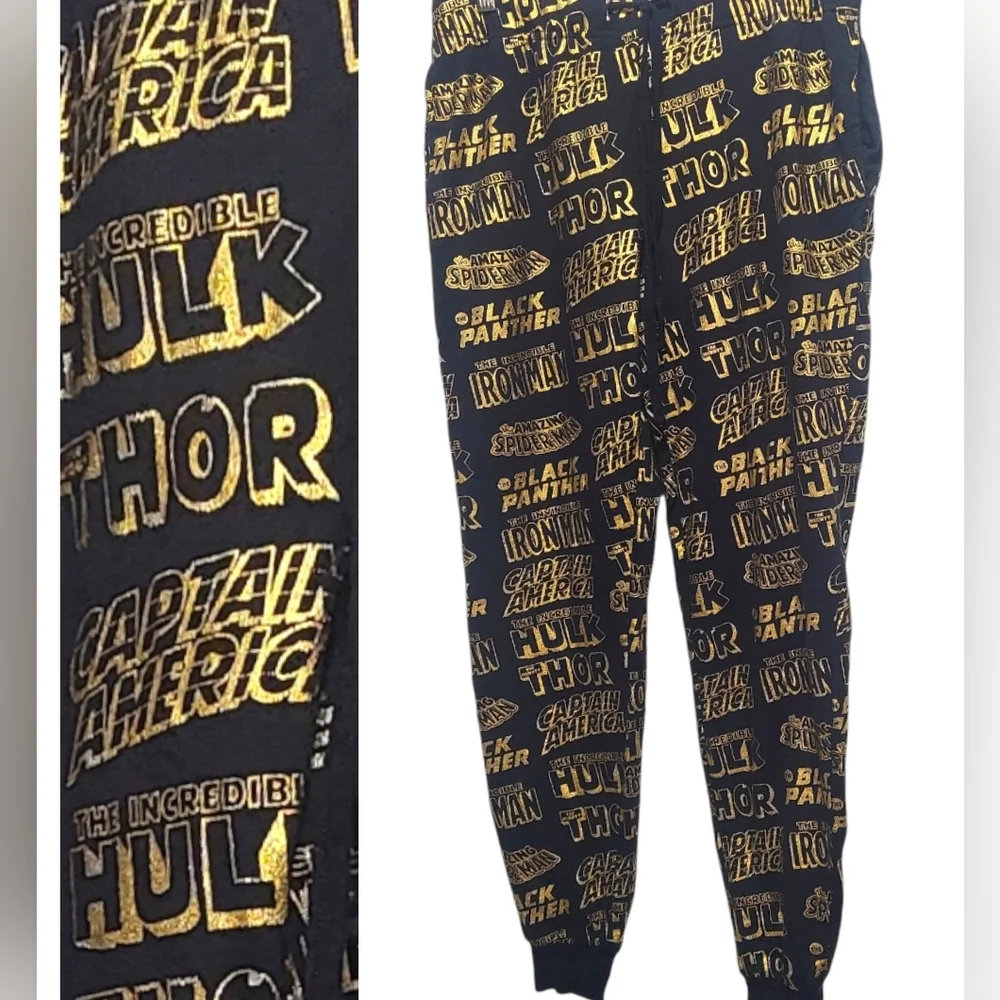 Marvel gold foil